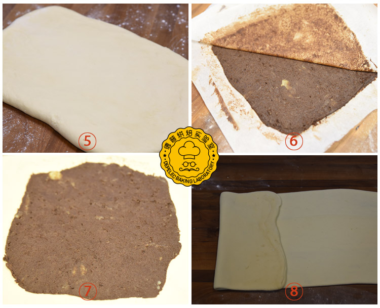 金砖面包制作步骤5-8